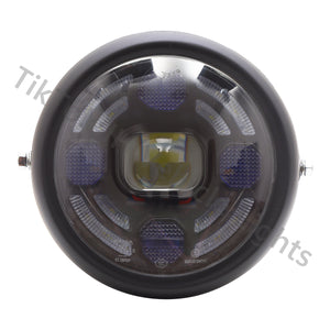 Retro lens headlight