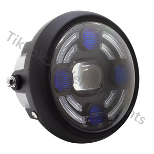 Retro lens headlight